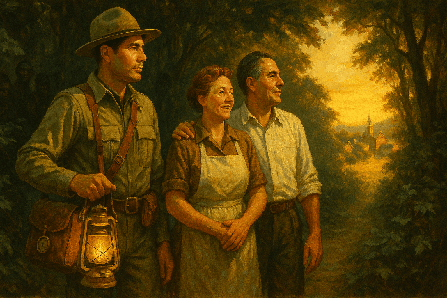 FundScout ranger guiding a small business owner through the financial wilderness
